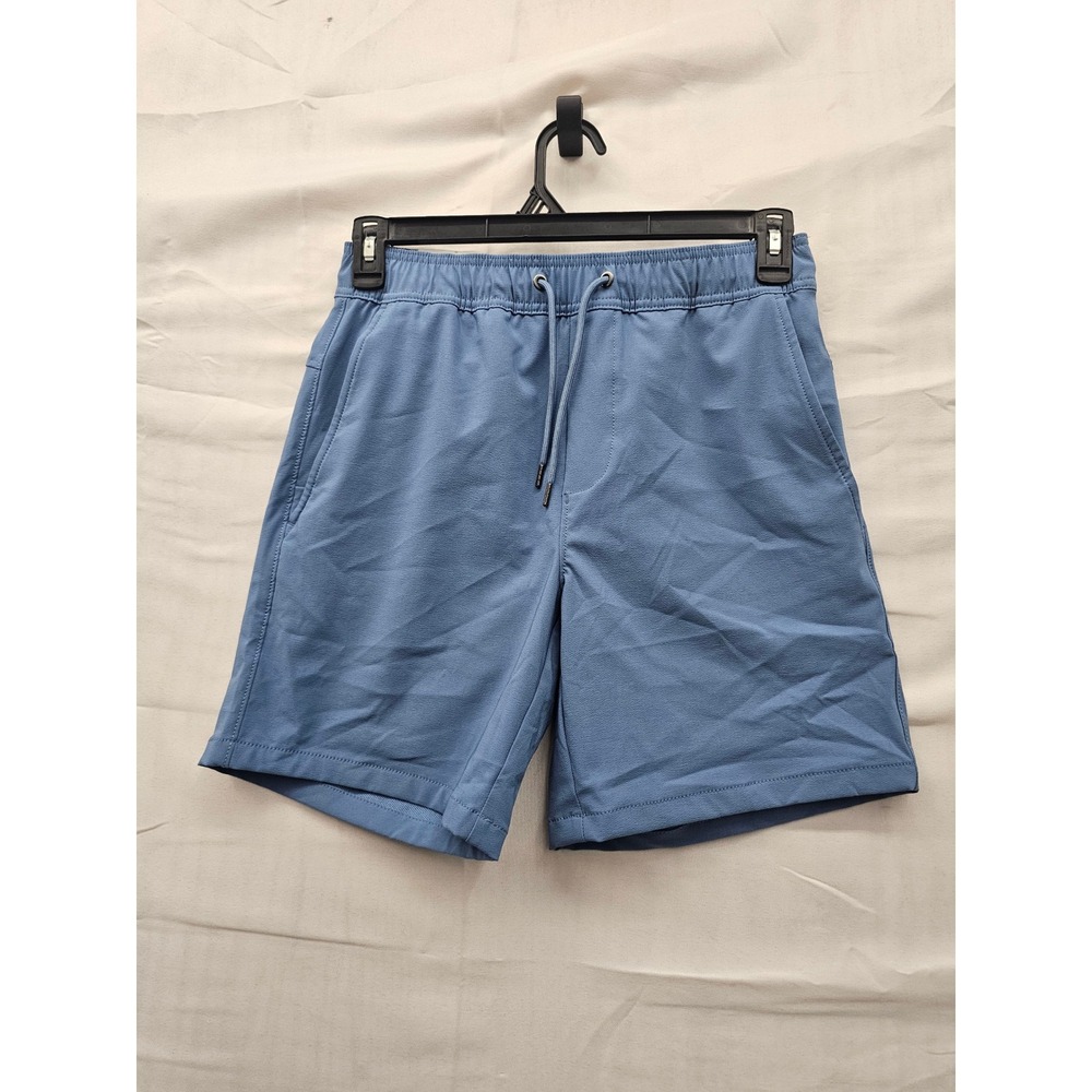 Member's Mark Mens Athletic‎ Shorts Blue Poly Blend Size Small